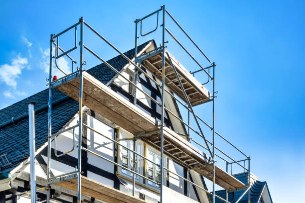 ravalement de façade effectué par l'entreprise ares peinture